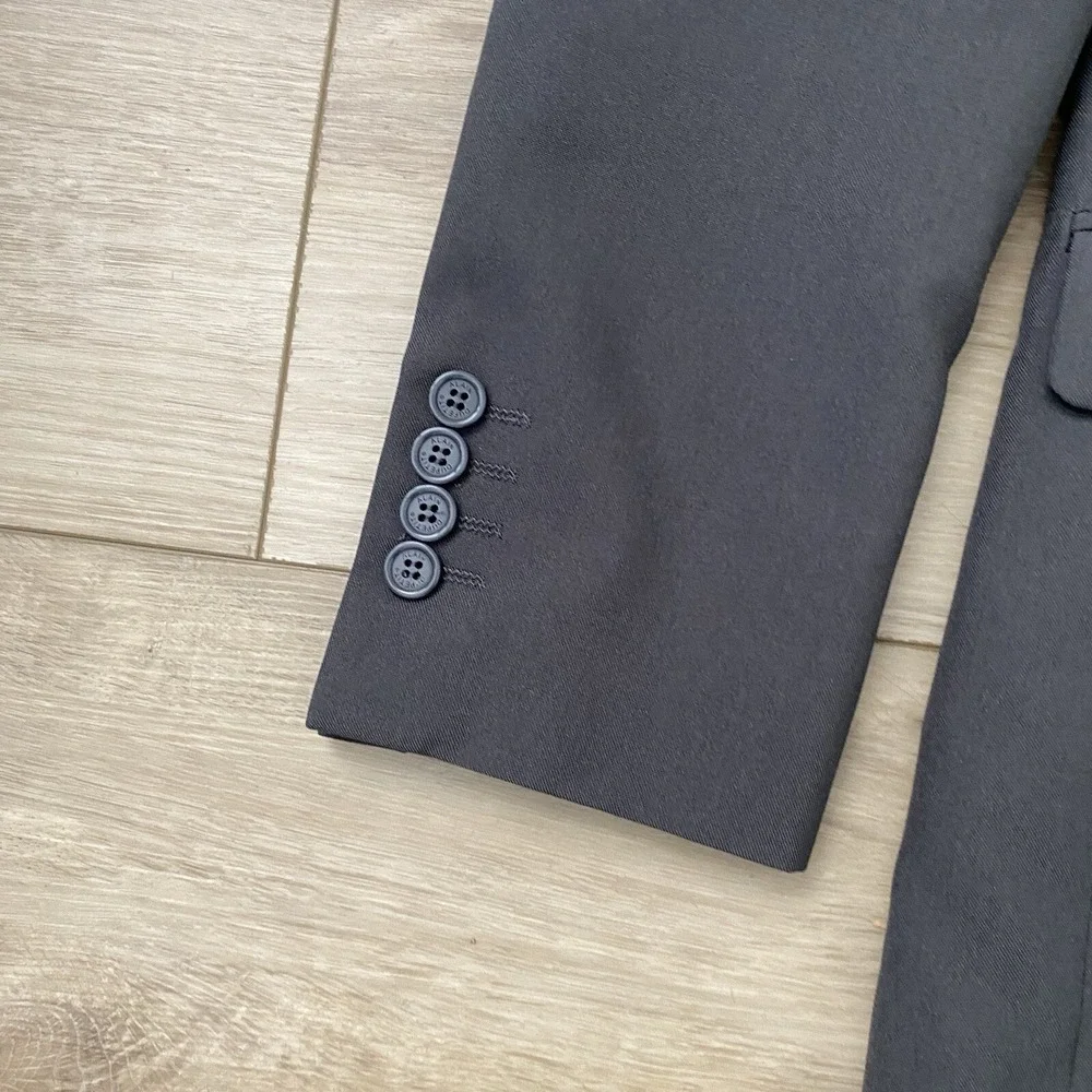 Alain Dupetit Blazer‎ Mens Size 38R Gray Sport Coat Jacket